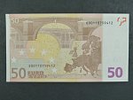 50 Euro 2002 s.E, Slovensko, podpis Mario Draghi, R052 tiskárna Bundesdruckerei, Německo 