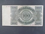 Německo, 100 RM 1924 série C, podtiskové písmeno B, Ba. D7
