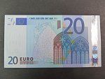 20 Euro 2002 s.U, Francie, podpis Jeana-Clauda Tricheta, L042 tiskárna Banque de France, Francie
