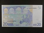 20 Euro 2002 s.V, Španělsko, podpis Jeana-Clauda Tricheta, M017 tiskárna Fábrica Nacional de Moneda , Španělsko