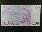 500 Euro 2002 s.T, Irsko, podpis Willema F. Duisenberga, F001  tiskárna Österreichische Banknoten und Sicherheitsdruck, Rakousko