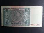 Německo, 10 RM 1929 série L, mírové vydání, podtiskové písmeno K, Ba. D 2c