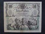10 Gulden 15.1.1863 Serie MS