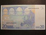 20 Euro 2002 s.G, Kypr, podpis Jeana-Clauda Tricheta, R031 tiskárna Bundesdruckerei, Německo