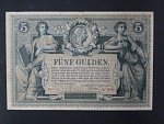 5 Gulden 1.1.1881 série Fk 14, Ri. 144
