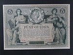 5 Gulden 1.1.1881 série Tf 33, Ri. 144