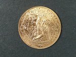 Dukátová medaile Oživení kremnického baníctva, raženo v Kremnici 1971, Au 986/1000, certifikát, originální balení