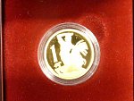 2005, Česká mincovna, V.Španiel/L.Lietava - zlatá medaile s motivem 1 Kč 1922, Au 0,999, 7,78g, průměr 22mm, náklad 250 ks, etue, certifikát
