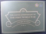 5 Pounds 2014 set 6 ks, První světová válka, společná etue, certifikáty