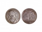 Josef II. 1780-1790 - AR medaile 1760 na svatbu Josefa a Isabely ve Vídni