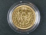 2005, Česká mincovna, zlatá medaile Dukát Josefa I., Au 0,986, 3,49g, náklad 500 ks, etue