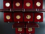sada 10ks pamětních mincí 2500 Kč kulturní památky technického dědictví, orig. etue, certifikáty