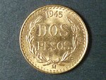 2 Pesos 1945, 1,67g