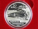 20 Euro 2009, Die Bahn der Zukunft, Ag 0.900, 20g, etue a certifikát