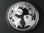 10 Yuan 2021 - Panda 1 Oz  Ag 999,9, etue