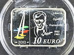 10 Euro 2010, 15g, 0.900 Ag, etue, certifikát_