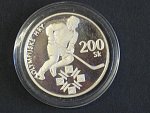 200 Sk 1994, 100. výročí Mezinárodoního olympijského výboru, specielní velká etue, certifikát
