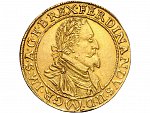 10ti dukát 1626 Vídeň, mincmistr Matthias Fellner, MzA 122. Her. 12, váha 34,70 g, Ex. aukce Helbing 26.4.1933, 598.
