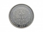 20 Euro 2017 D, 50 let Německé sportovní podpory, 0.925 Ag, 18g