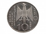 10 Euro 2014 J, 500. výročí Fahrenheitovy stupnice, 0.925 Ag, 18g