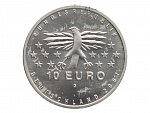 10 Euro 2007 G, 50. výročí Sarska, 0.925 Ag, 18g