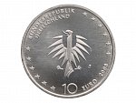 10 Euro 2008 J, 50. výročí Gorch Fock, 0.925 Ag, 18g