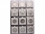 Kompletní sada stříbrných pamětních mincí 1954-1993, celkem 94 ks