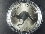 1 Dollars - 1 Oz Ag - Kangaroo 1998, kvalita proof, Ag 0.999, 31,1g, KM 365