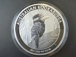 30 Dollars - 1 Kg Ag - Kookaburra 2014, kvalita proof, Ag 999/1000, 1000g, etue