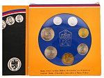 Sada oběžných mincí 1987, poškozený obal_