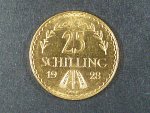 25 Schilling 1928, Au
