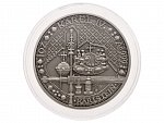 Stříbrná medaile Karlštejn, 0.999 Ag, 31,1g, náklad 1000ks_