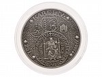 Stříbrná medaile Karel IV. - Císař a král, 0.999 Ag, 31,1g, náklad 1000ks_