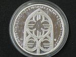 medaile k zavedení Euro měny, Ag 999, 16g, 1000ks