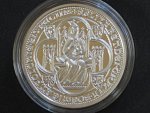 pamětní medaile 2010 Klub královny Elišky - Brno, Ag999, 16g, hrana s opisem, číslovaná, náklad 100ks