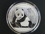 10 Yuan 2015 Panda - 1 Oz (31,1050g), Ag 999/1000, etue