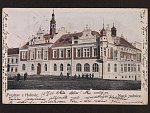 Hořovice okr. Beroun, Nová radnice, prošlá 1906
