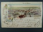 Brno, panorama, lito., prošlá 1900