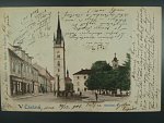 Čáslav náměstí, prošlá 1901