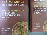 Halačka Ivo, Vládní mince zemí koruny české 1526 - 1856 I. + II.díl, 946 stran A4 včetně vyobrazení, vydání 2011