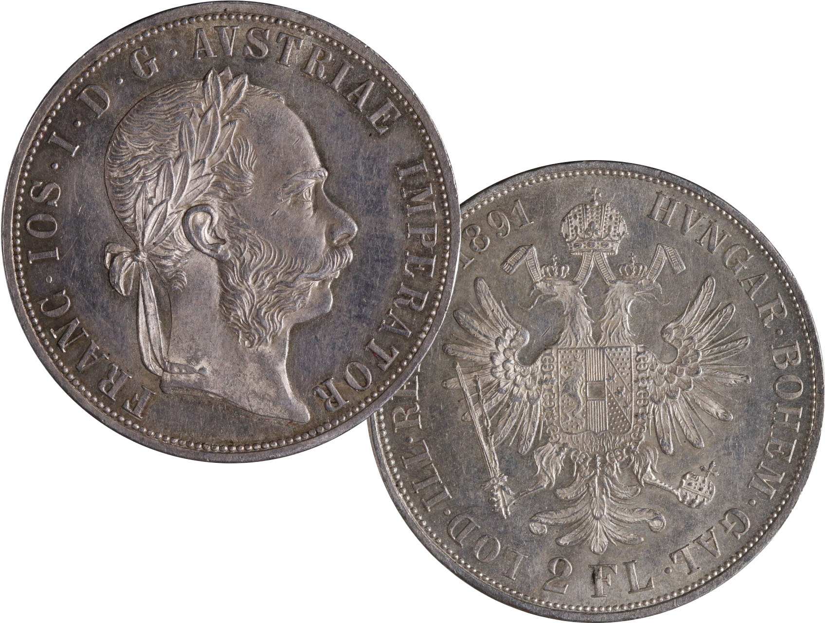 František Josef I. 1848-1916 - 2 Florin 1891 | Filatelie Klim