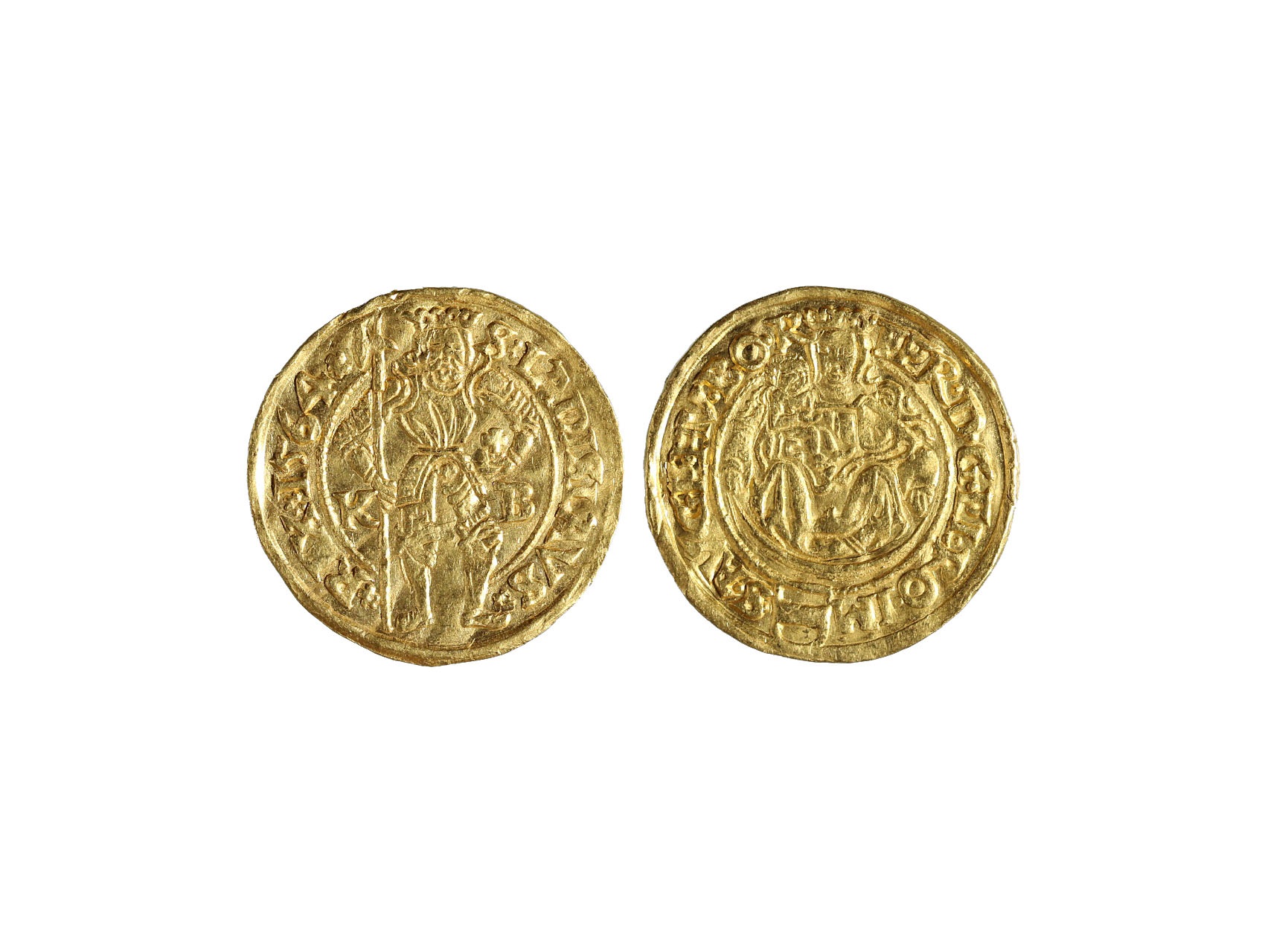 Ferdinand I. 1526-1564 - Dukát 1564 KB mincovna Kremnice, 3,54g, zvlněný