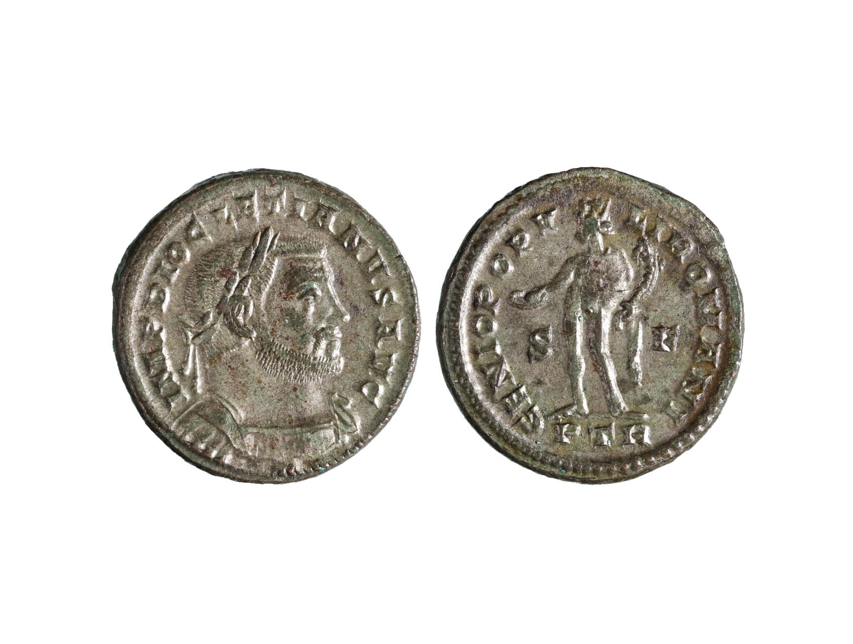 Řím císařství - Diocletianus AD 300-303 - AE Follis
