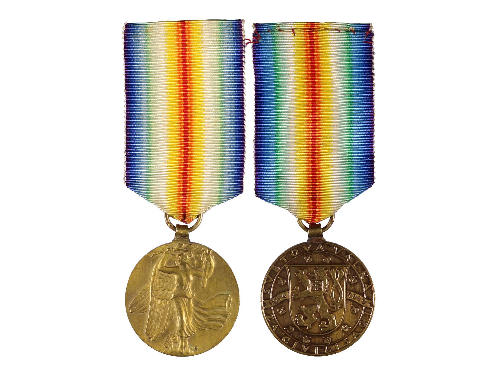 Československá medaile za vítězství, varianta bez podpisu medailéra, VM7, N7b