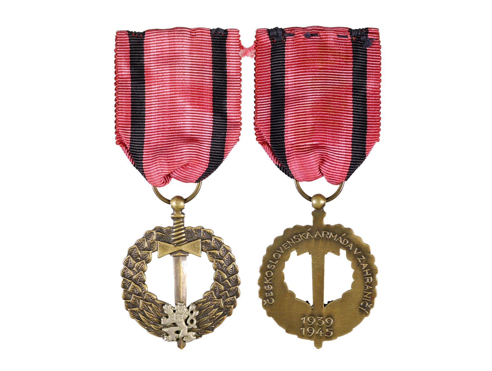 Pamětní medaile ČS armády v zahraničí, Londýnské vydání, VM14, N20a