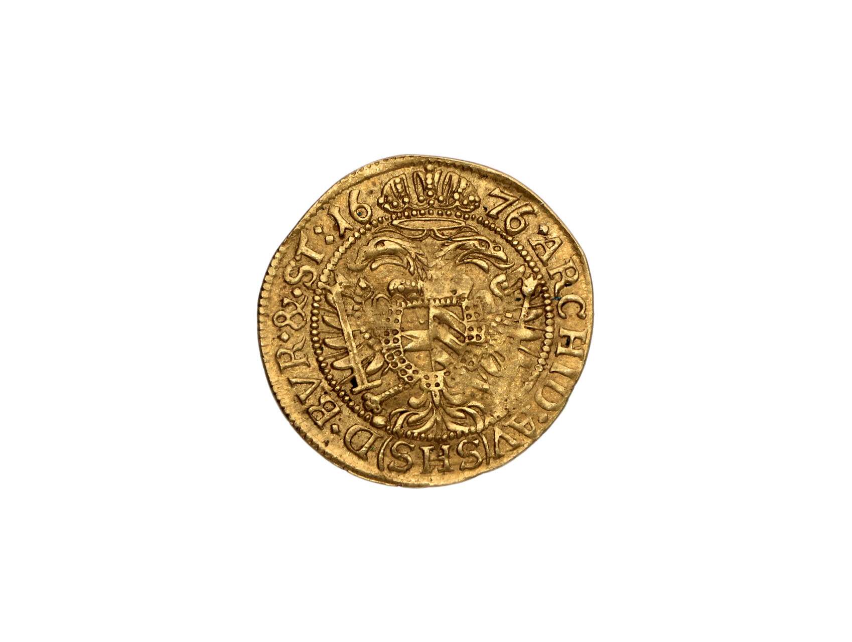 Leopold I. 1657-1705 - 1 Dukát 1676 SHS mincovna Vratislav
