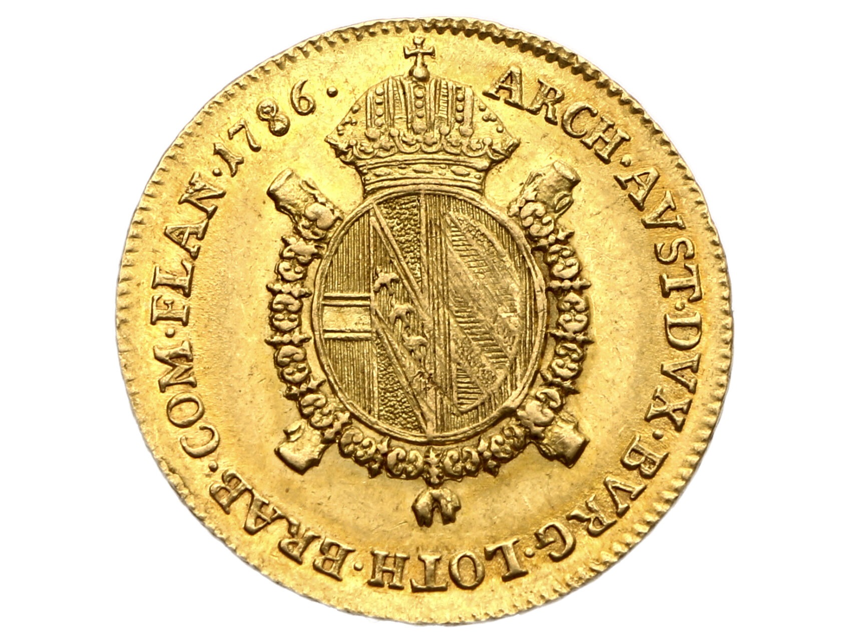Josef II. 1765-1790 - 1/2 Sovráno 1786 F, N 60