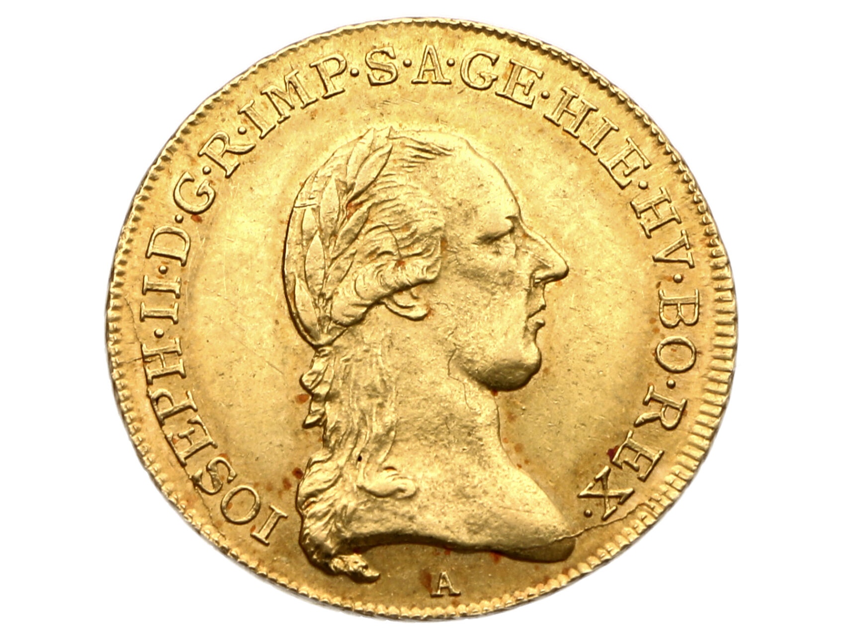 Josef II. 1765-1790 - 1/2 Sovráno 1787 A, N 60