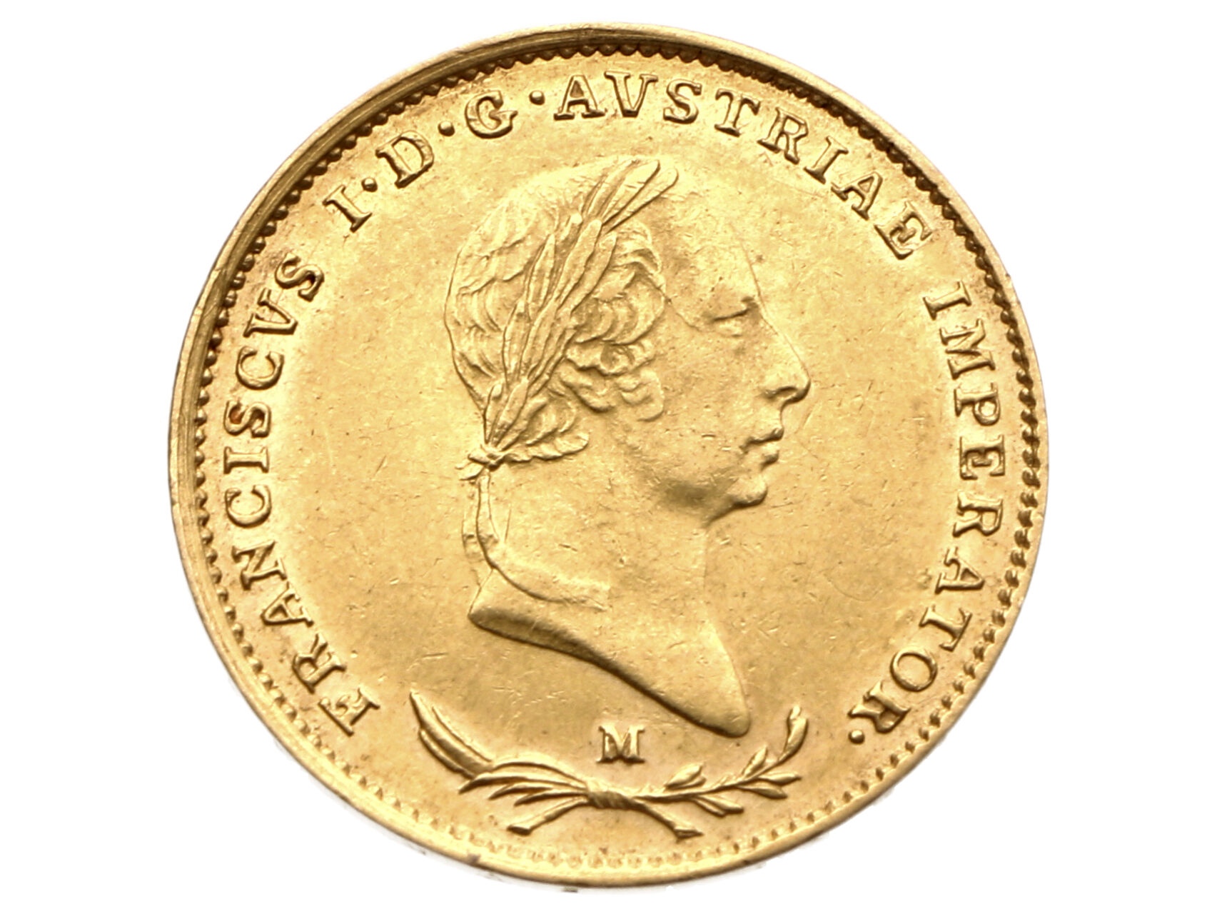 František I. 1792-1835 - 1/2 Sovráno 1831 M Miláno, N 139