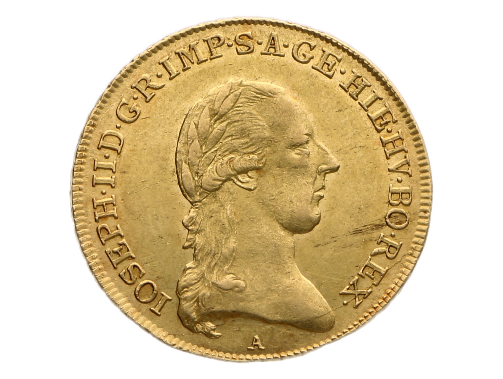 Josef II. 1765-1790 - 1/2 Sovráno 1786 A, N 60
